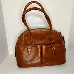 Dooney & Bourke NWOT Florentine Domed Satchel Natural PERFECT CONDITION